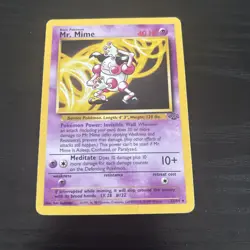Mr. Mime 22/64 Pokemon TCG Jungle Edition Rare Unlimited NM - Image 1