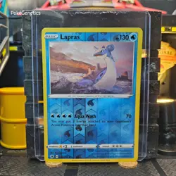 Lapras Sword & Shield Reverse Holo Pokemon TCG 048/202 SWSH01 Rare - Image 1
