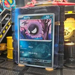 Gastly Paldean Fates Reverse Holo Pokemon TCG 055/091 Scarlet & Violet Common - Image 2