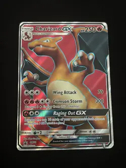 Charizard GX SM60 Sm Holo Pokemon TCG - DMG - Image 1