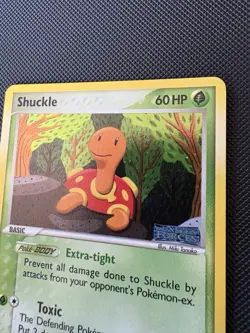 Pokemon TCG Shuckle Ex Unseen Forces 47/115 Reverse Holo Stamped - Image 2