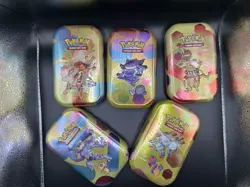 Pokemon TCG 151 Mini Tin Lot (5) Factory Sealed English - Arcanine Gengar - Image 1