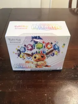 Pokemon Prismatic Evolutions Elite Trainer Box ETB (Plastic Rip See Pics) - Image 1