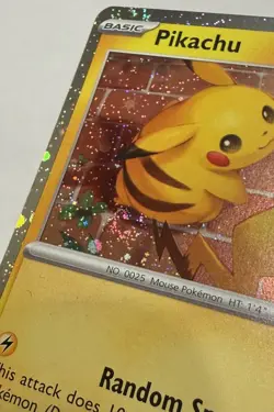Pikachu 051 Pokemon Day Stamped 30th Anniversary Fart SWIRL 🌀 NM/M Unplayed - Image 1