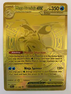 Mega Greninja EX 122/086 Gold HYPER RARE - 🔥POTENTIAL 10 CONTENDER 🔥 FAST SHIP - Image 1