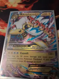 M Ampharos EX 28/98 Pokemon TCG XY Ancient Origins Ultra Rare - Image 5