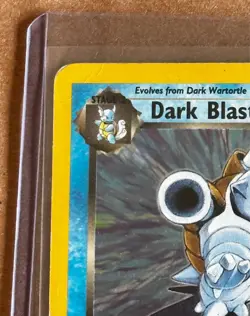 Pokemon Dark Blastoise 3/82 Team Rocket Holo 2000 Original (Moderately Played) - Image 3