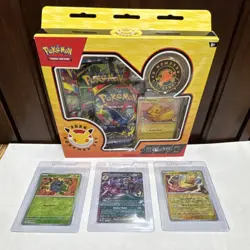 Pokemon TCG Pokemon Day 2026 Lot - Pikachu, Zapdos, Grimmsnarl, Foil Promo - Image 1
