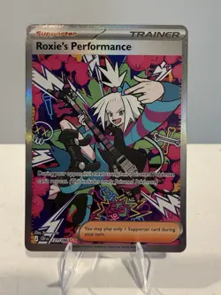 Roxie's Performance 121/086 Special Illustration Rare Pokemon Chaos Rising - Image 1