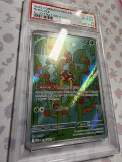 2025 POKEMON MEG EN-MEGA EVOLUTION ILLUSTRATION RARE #136 SHUCKLE PSA 10 - Image 3