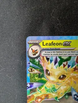 Leafeon ex - (Prismatic Evolutions Stamp) 006/131 Pokemon TCG - NM - Image 2