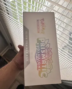 Pokemon Prismatic Evolutions ETB Elite Trainer Box Brand New and Factory Sealed! - Image 3