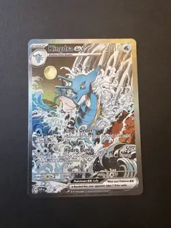 Kingdra ex SVP 131 Shrouded Fable Black Star Promo Pokemon Card NM - Image 1