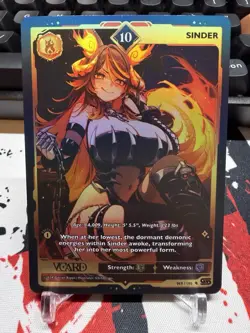 Gamersupps VCARD Rising Stars Sinder 1st Edition Set (No Artist Card) - Image 2