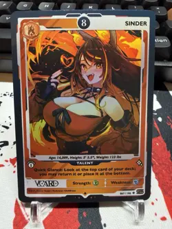 Gamersupps VCARD Rising Stars Sinder 1st Edition Set (No Artist Card) - Image 4