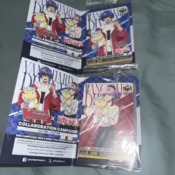 Nao Inabe & Akina Myodo Round 1 X Cardfight Vanguard Promo Exclusive Card Set - Image 2