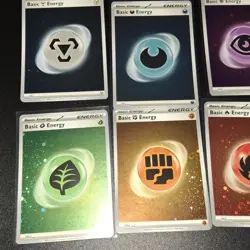 POKEMON 151 Card LOT OF 14 Cosmos HOLO ENERGY / SHINY ENERGIES - Full Foil Set - Image 5