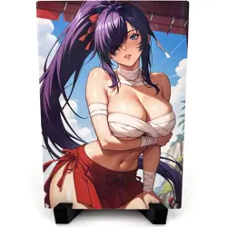 Ikki Tousen Unchou Kanu Sexy Anime Waifu Girl Lewd Doujin Goddess Story Art Card - Image 2