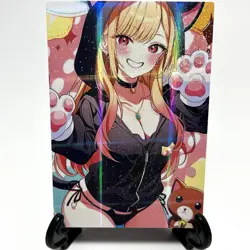 My Dress-Up Darling Marin Kitagawa Sexy Anime Waifu Cat Girl Goddess Story Card - Image 1