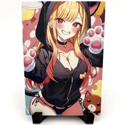 My Dress-Up Darling Marin Kitagawa Sexy Anime Waifu Cat Girl Goddess Story Card - Image 2