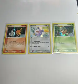 Pokemon 2006 EX Crystal Guardians Stamped Reverse Holo Lot (3 Cards) - Image 1