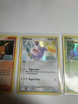 Pokemon 2006 EX Crystal Guardians Stamped Reverse Holo Lot (3 Cards) - Image 3