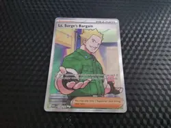 Lt. Surge's Bargain Mega Evolutions Ultra Rare Holo 170/132 MEG Pokemon TCG Card - Image 1