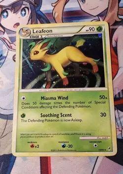 LEAFEON 13/95 Call of Legends HOLO RARE Pokemon TCG Card NM - Image 1