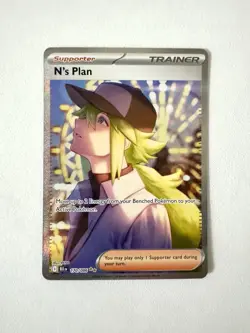 N’s Plan SIR 170/086 SV:Black Bolt English Pokemon TCG Single Card - Image 1