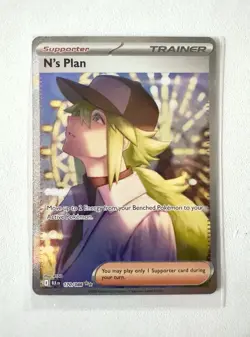 N’s Plan SIR 170/086 SV:Black Bolt English Pokemon TCG Single Card - Image 2
