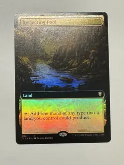 MTG - Reflecting Pool - Commander Legends: Battle for Baldur's Gate Extended Art - Image 1