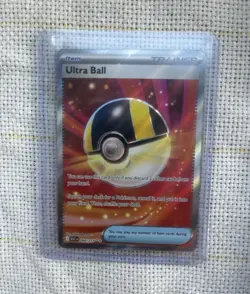 Pokemon TCG Ultra Ball 264/203 Evolving Skies Reverse Holo Secret Rare - Image 1