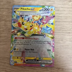 Pokemon TCG- Pikachu ex 057/217 Me: Ascended Heroes Holo - Image 1