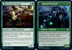 x1 Infestation Expert // Infested Werewolf - Innistrad: Crimson Vow - NM - MTG - Image 1