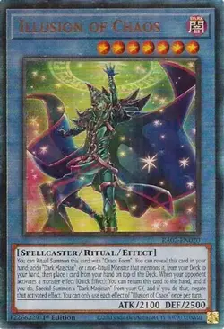 Yugioh! Illusion of Chaos - RA02-EN020 - Prismatic Ultimate Rare - 1st Edition N - Image 1