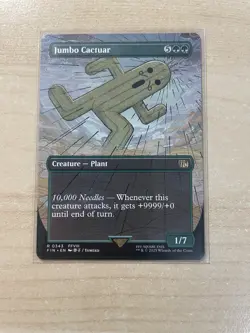 Jumbo Cactuar (Borderless) Final Fantasy Regular - Image 1