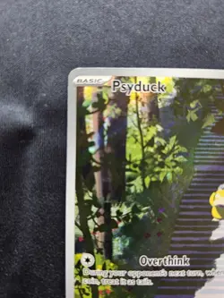 Psyduck 175/165 Pokemon TCG SV 151 Illustration Rare IR Near Mint Pokemon Card - Image 5