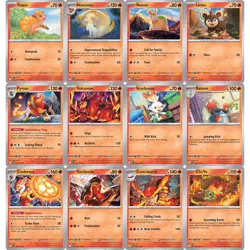 Pokemon Mega Evolution (2025) Common & EX #1-132 COMPLETE SET - Image 4