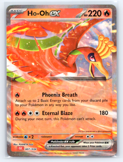 Ho-oh ex 007/034 Pokemon TCG Trading Card Game Classic NM - Image 1