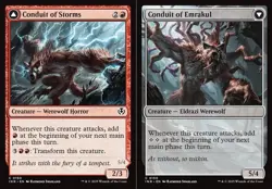 x1 Conduit of Storms // Conduit of Emrakul - Innistrad Remastered - NM - MTG - Image 1