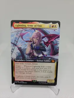 Lightning, Army of One (Extended Art) Final Fantasy Regular - Image 1