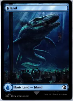 Universes Beyond: Jurassic World Collection #22 Island Full Art - Image 1