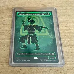 MTG Toph, the First Metalbender 0362 Rare Borderless Foil Avatar TLA - Image 1