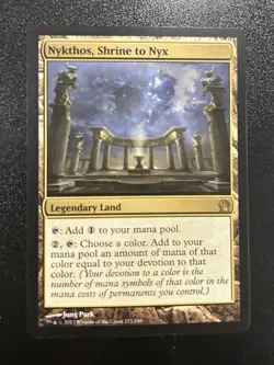MTG Nykthos, Shrine to Nyx - Theros - LP - Image 1