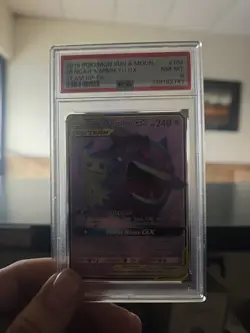 Gengar & Mimikyu GX (Full Art) 164/181 Sm-Team Up Holo Pokemon - Image 1