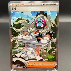 Pokemon Eri 199/162 SIR Full Art Trainer Temporal Forces SV 2024 NM Supporter - Image 1