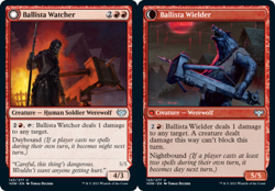 x1 Ballista Watcher // Ballista Wielder - Innistrad: Crimson Vow - NM - MTG - Image 1