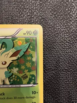 Pokemon TCG Leafeon BW87 Black & White Promo Holo Stage 1 90 HP Quick Attack - Image 4