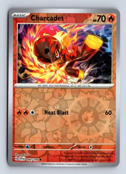Charcadet 040/198 C Scarlet & Violet Pokemon Reverse Holo NM/M - Image 1