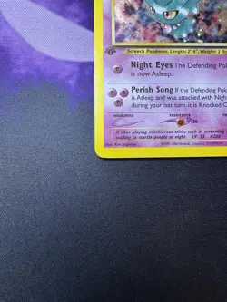 Misdreavus - 1st Edition - Holo - 11/64 Neo Revelation - Pokemon TCG - 2000 - Image 4